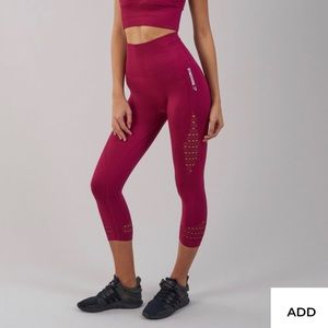 NWT Gymshark Seamless Energy crop legging